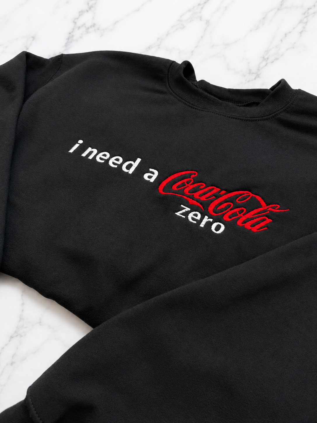 I Need a Coke Zero Crewneck