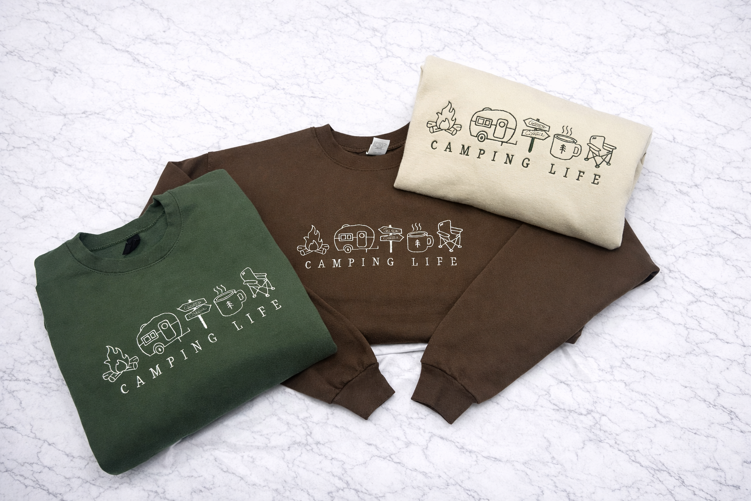 Camping Life Crewneck