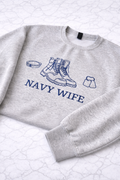 Navy Icons Family Crewneck | Custom Military Family Sweatshirt