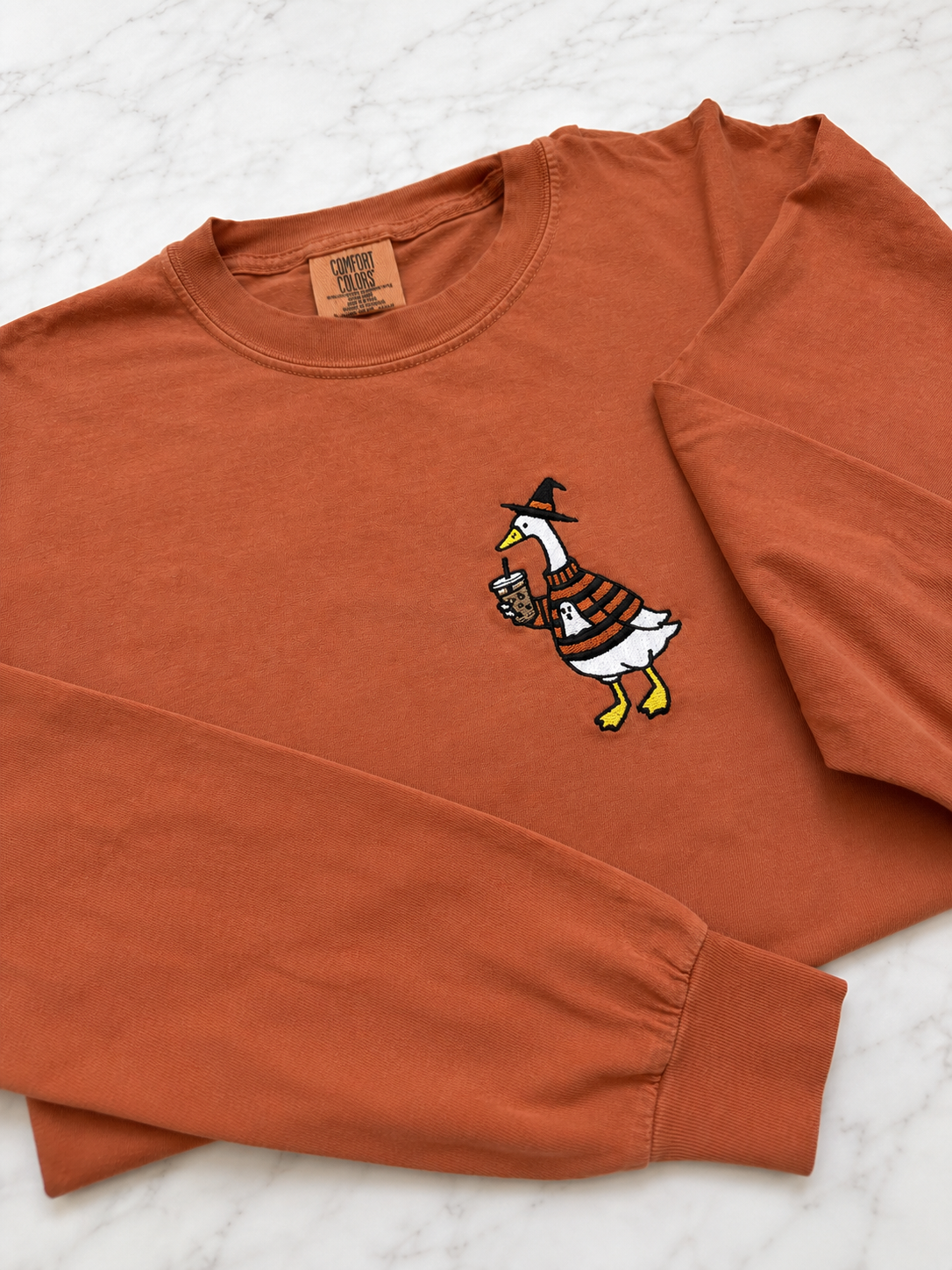 Witchy Goose Long Sleeve Tee