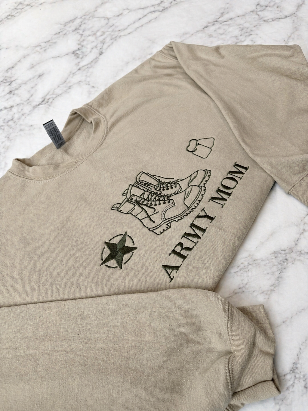 Army Icon Family Crewneck | Custom Military Family Sweatshirt