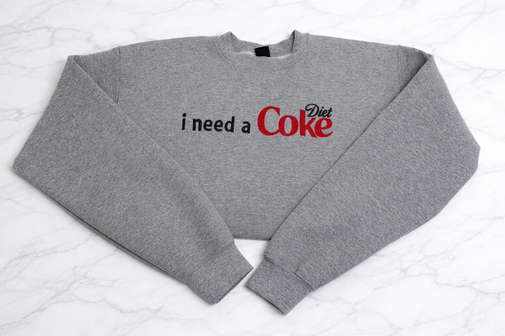 I need a Diet Coke Crewneck