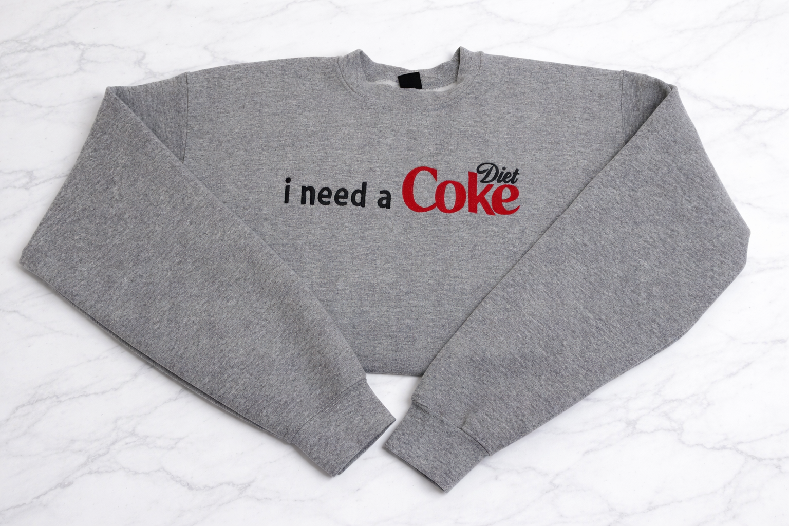 I need a Diet Coke Crewneck