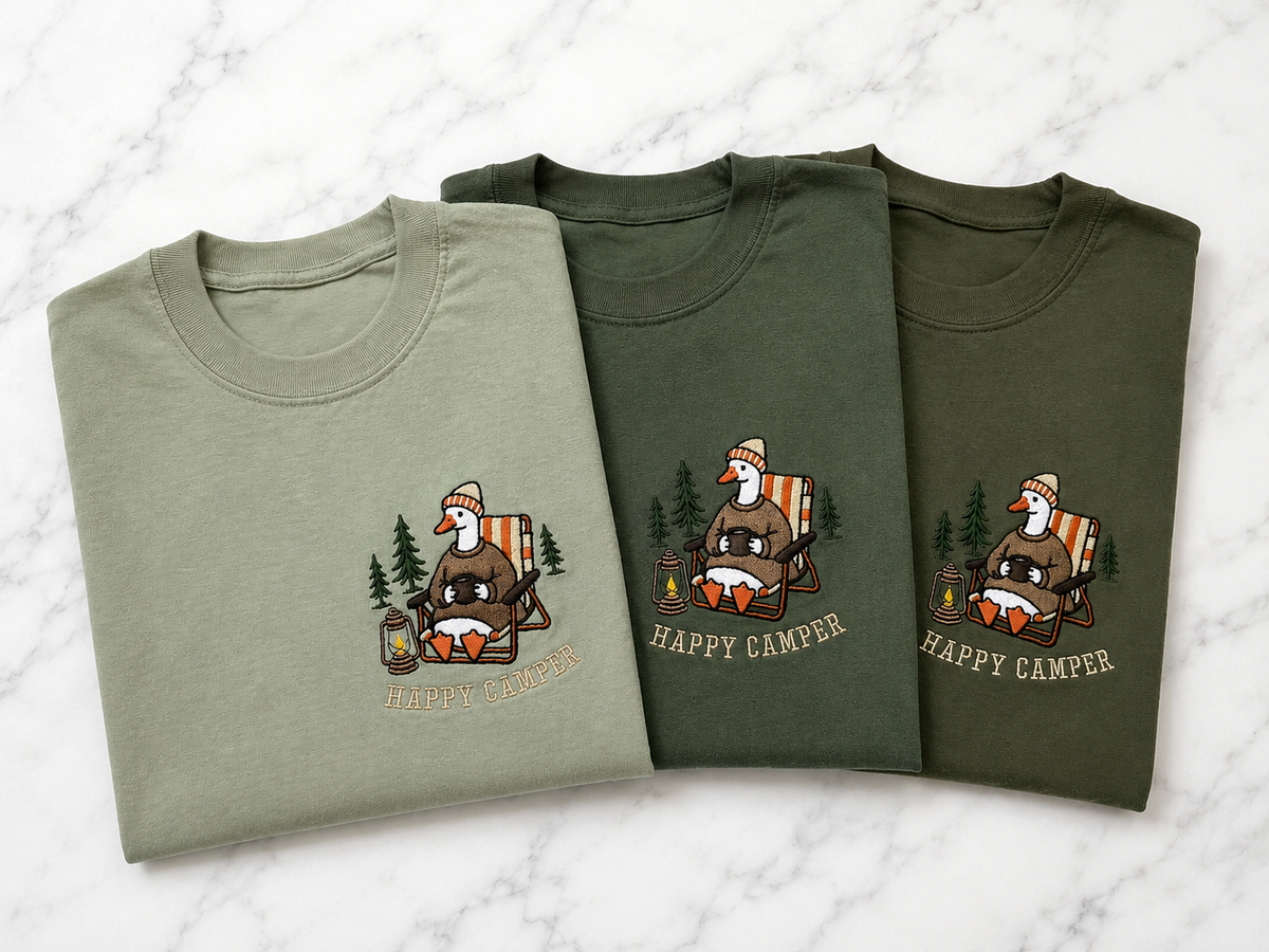 Happy Camper Goose Tee