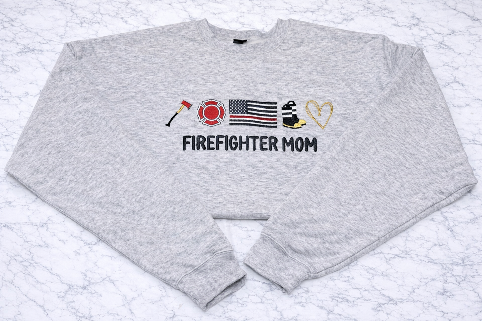 Firefighter Wife/Mom Crewneck