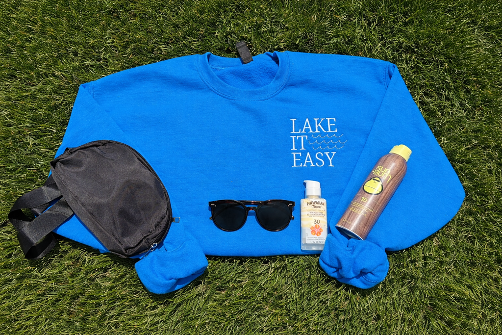 Lake It Easy Crewneck