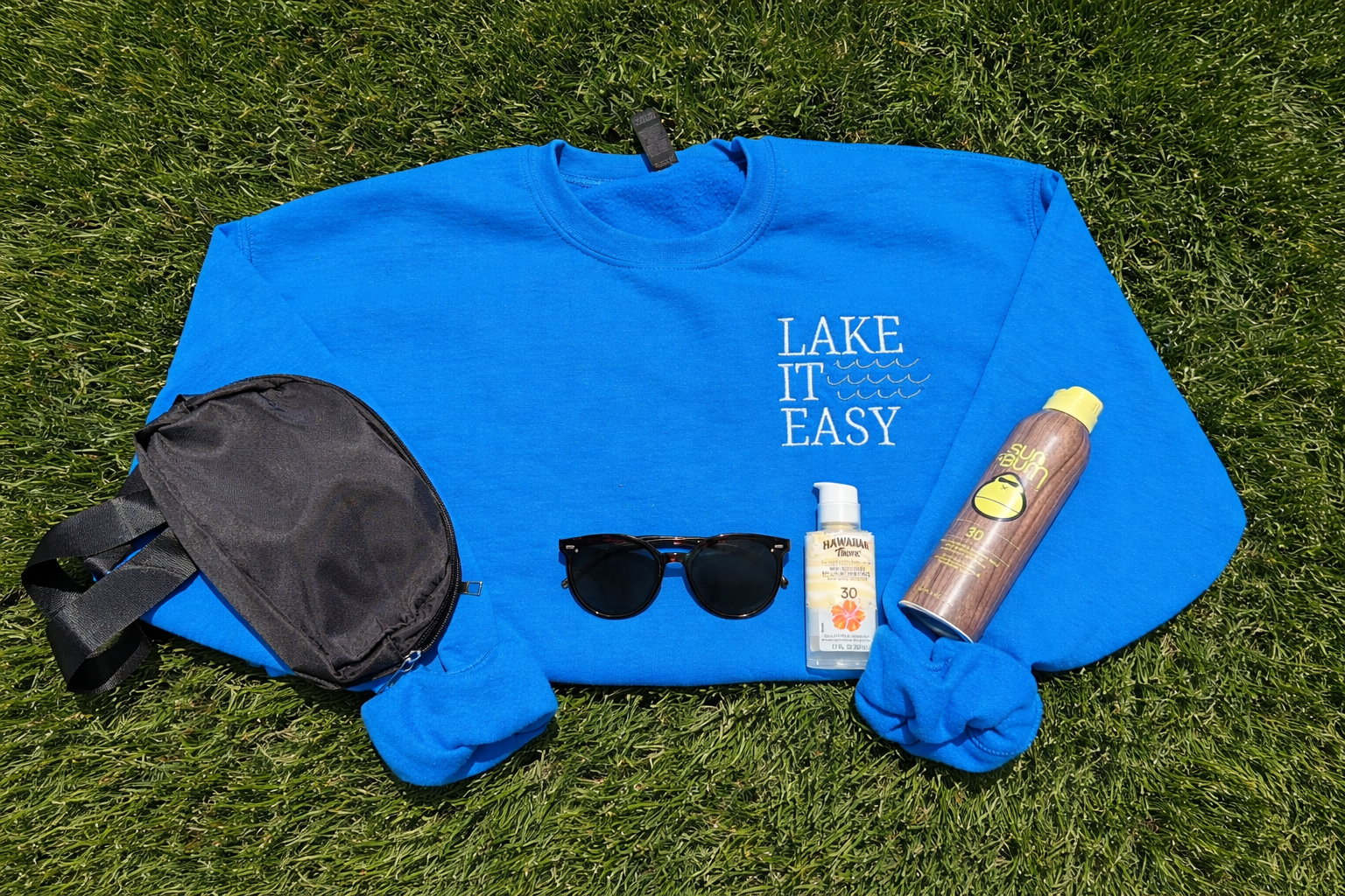 Lake It Easy Crewneck