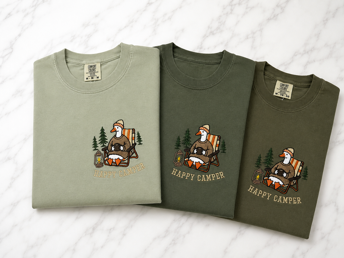 Happy Camper Goose Tee
