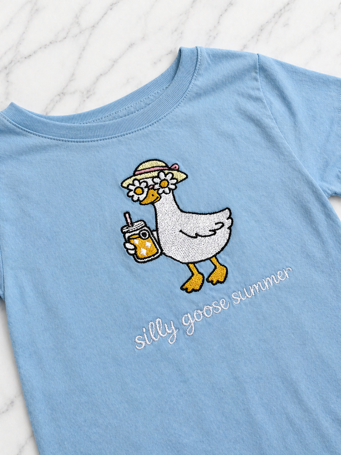 Silly Goose Summer Toddler and Kids Tee 🐥☀️