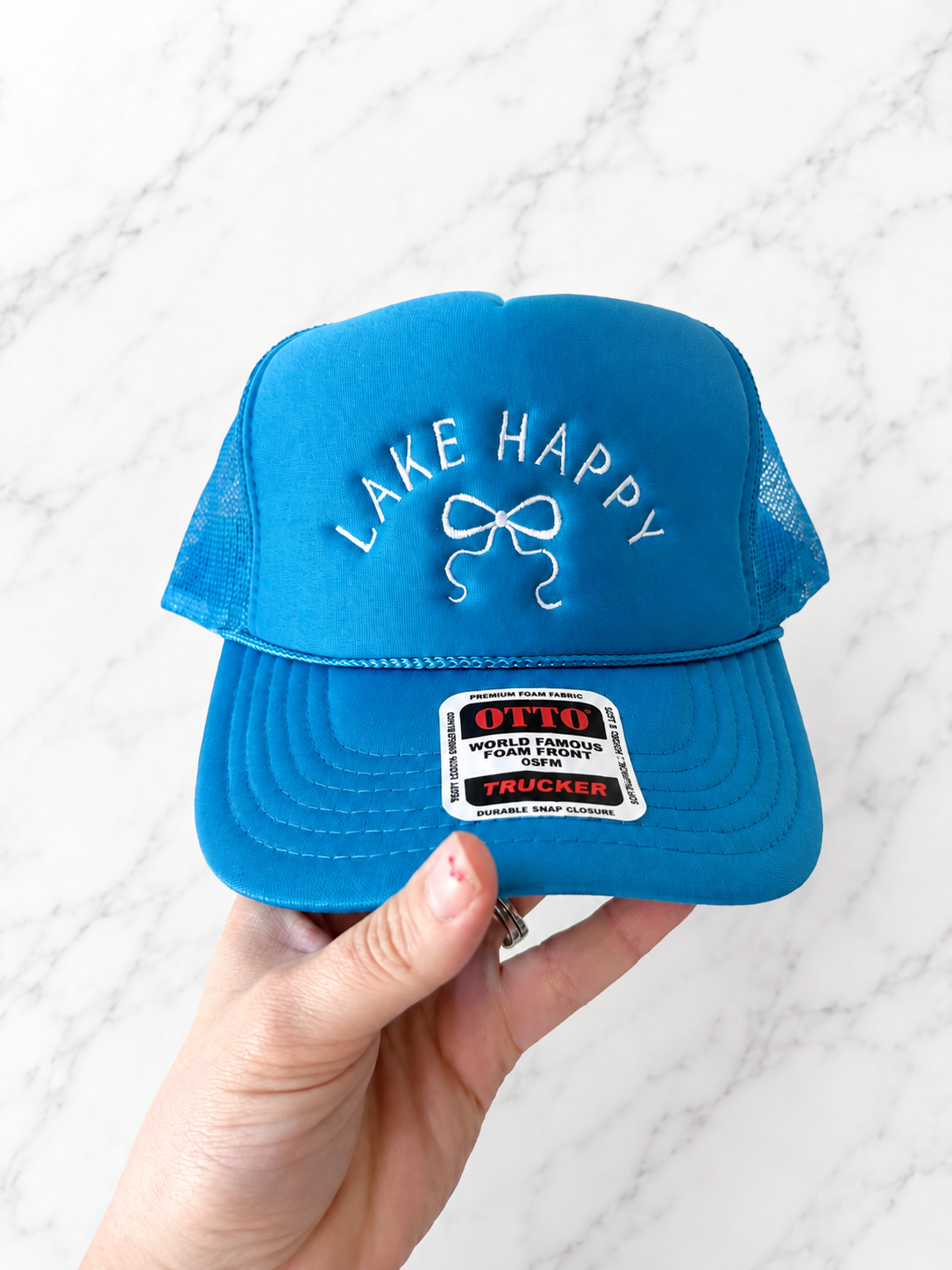 Lake Happy Trucker Hat
