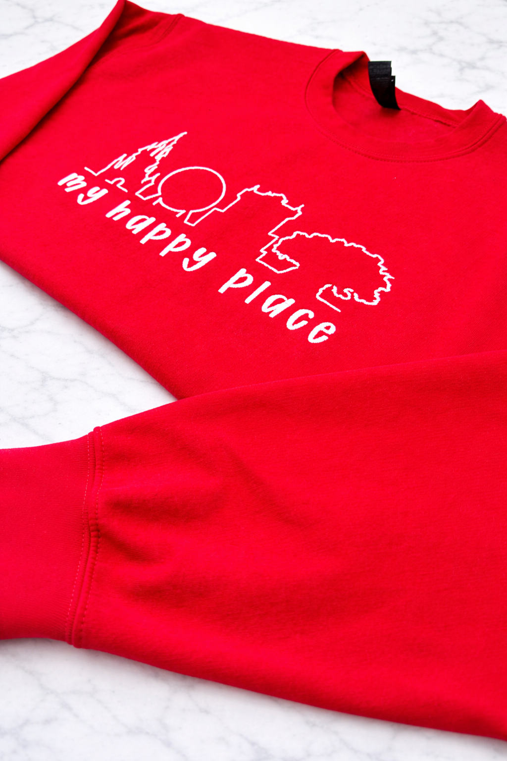 My Happy Place Crewneck