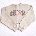 Coffee Applique Crewneck