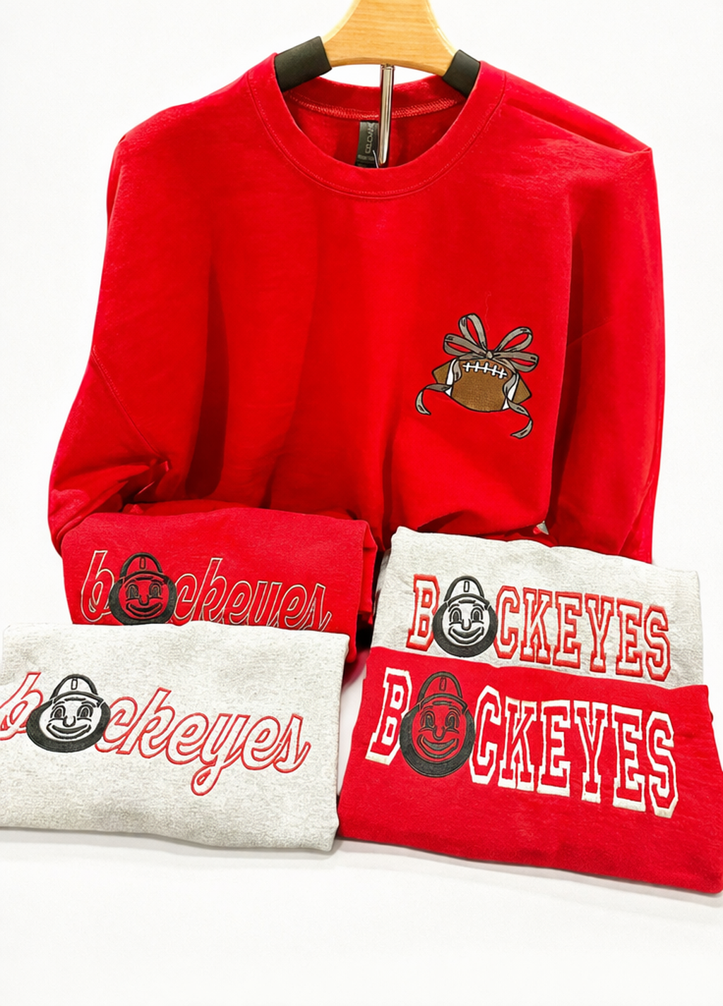 Buckeye Block Crewneck