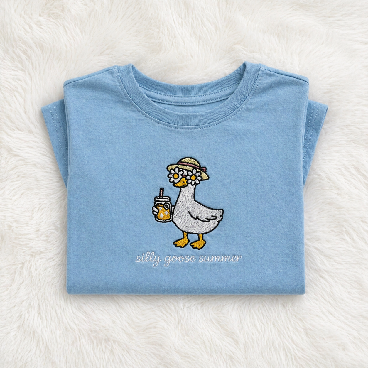 Silly Goose Summer Toddler and Kids Tee 🐥☀️