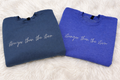Stronger Than the Storm Crewneck- Hand Embroidered