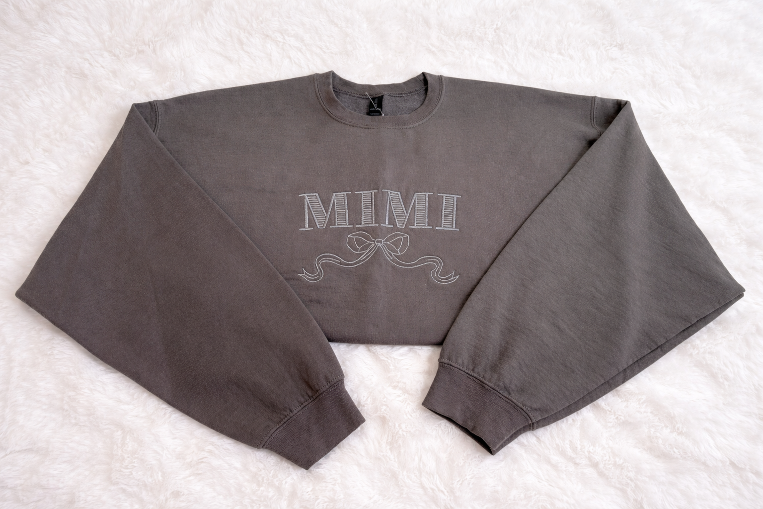 Mimi With Bow Crewneck