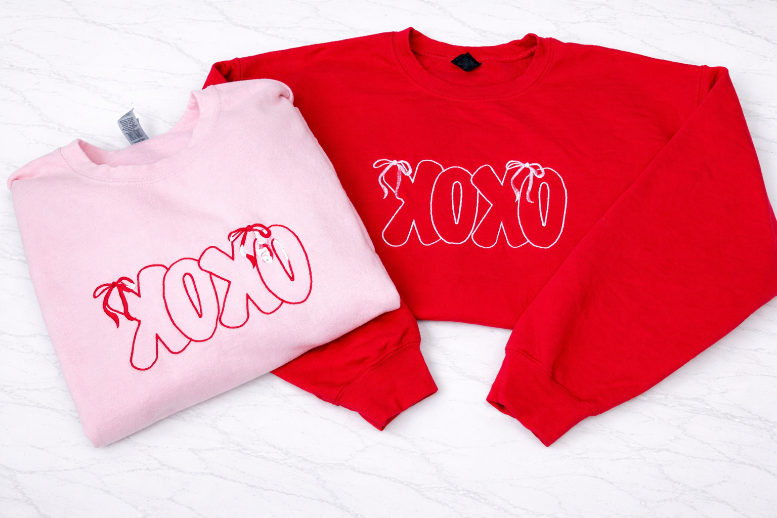 XOXO Bow Crewneck