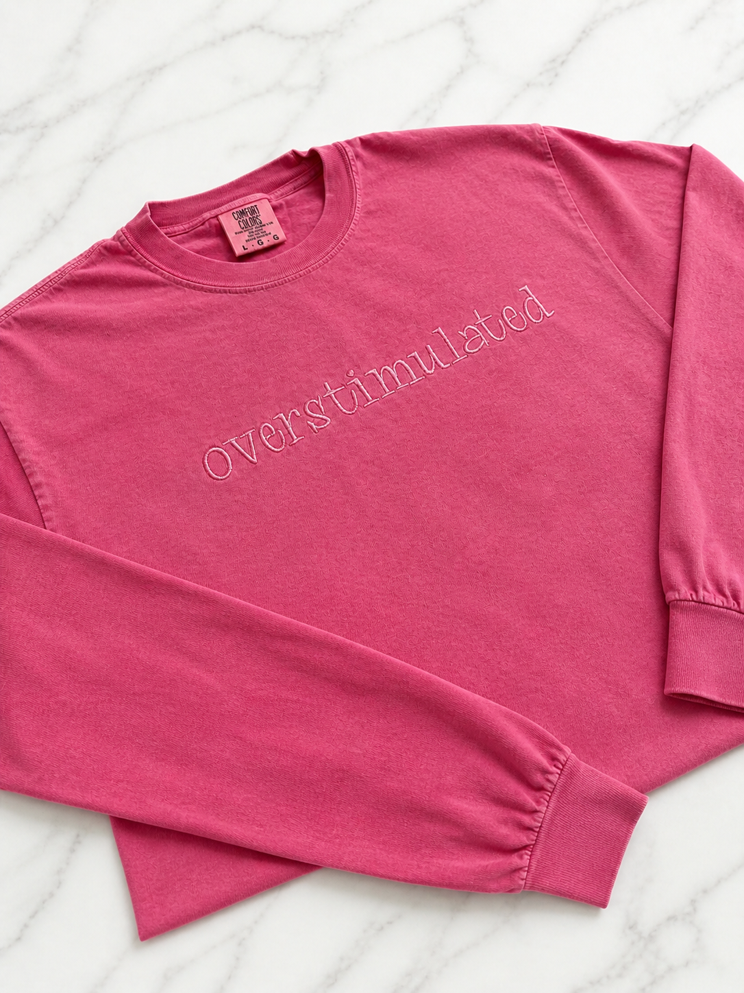 Overstimulated Long sleeve Tee