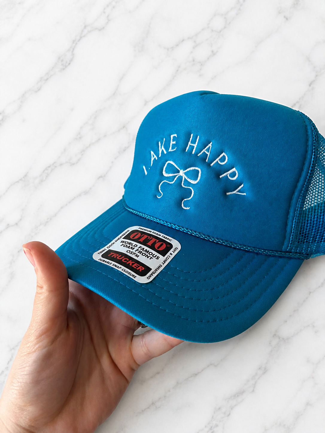 Lake Happy Trucker Hat