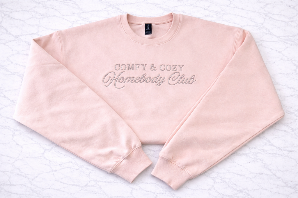 Comfy and Cozy Homebody Club Crewneck
