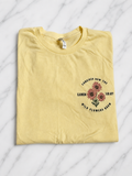 Consider the Wildflowers Embroidered Tee | Luke 12:27 Shirt