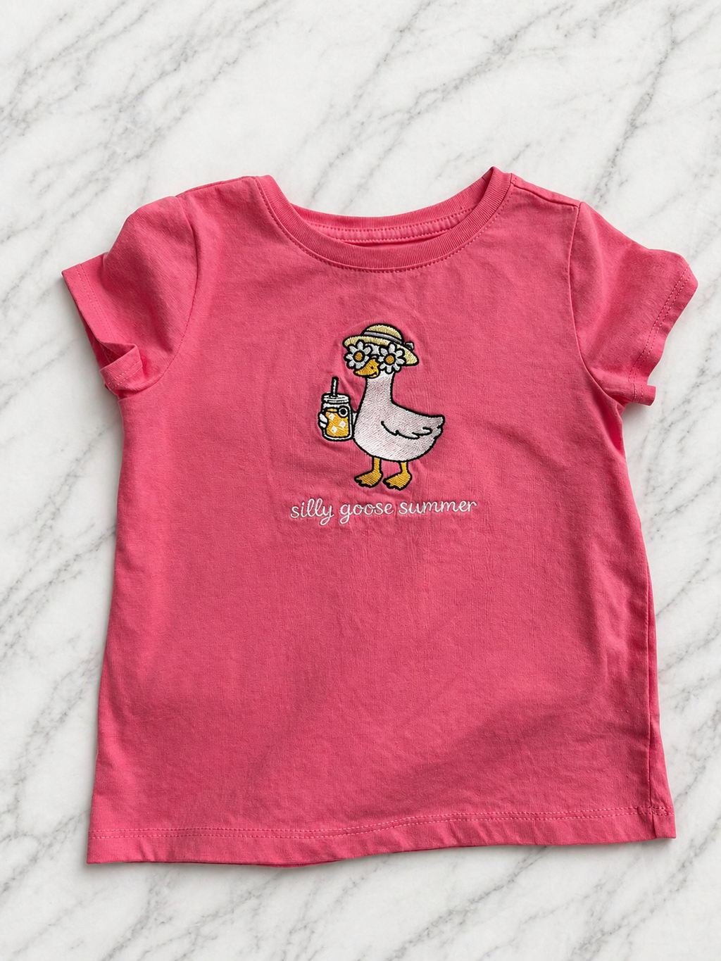Silly Goose Summer Toddler and Kids Tee 🐥☀️