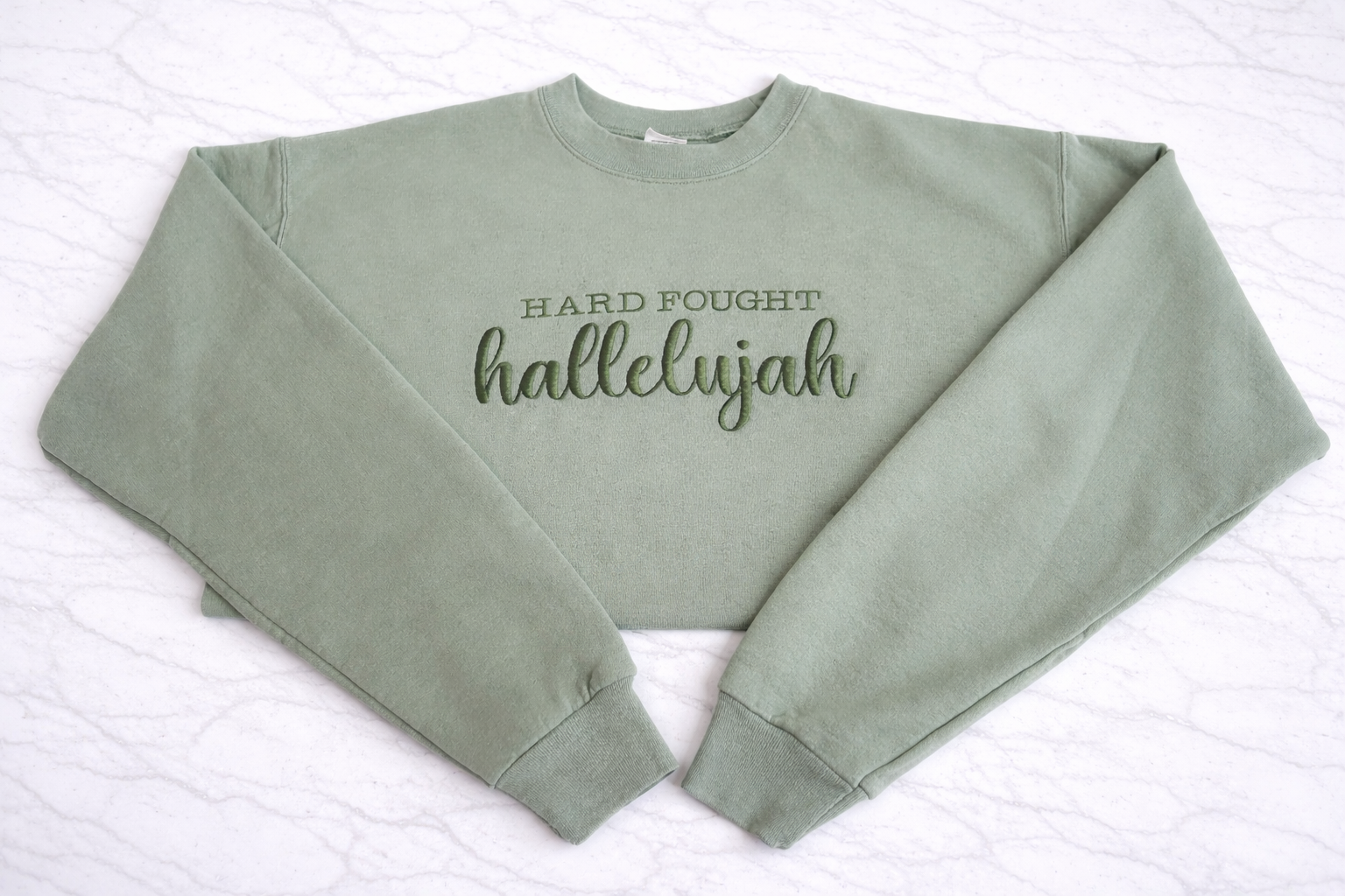 Hard Fought Hallelujah Crewneck