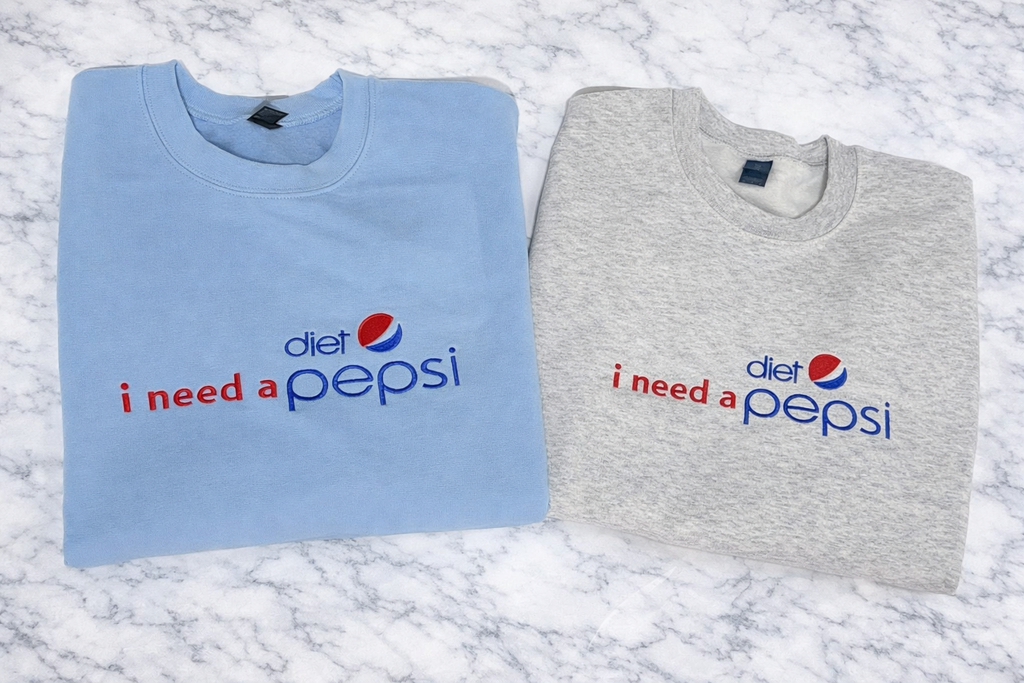 I Need a Diet Pepsi Crewneck