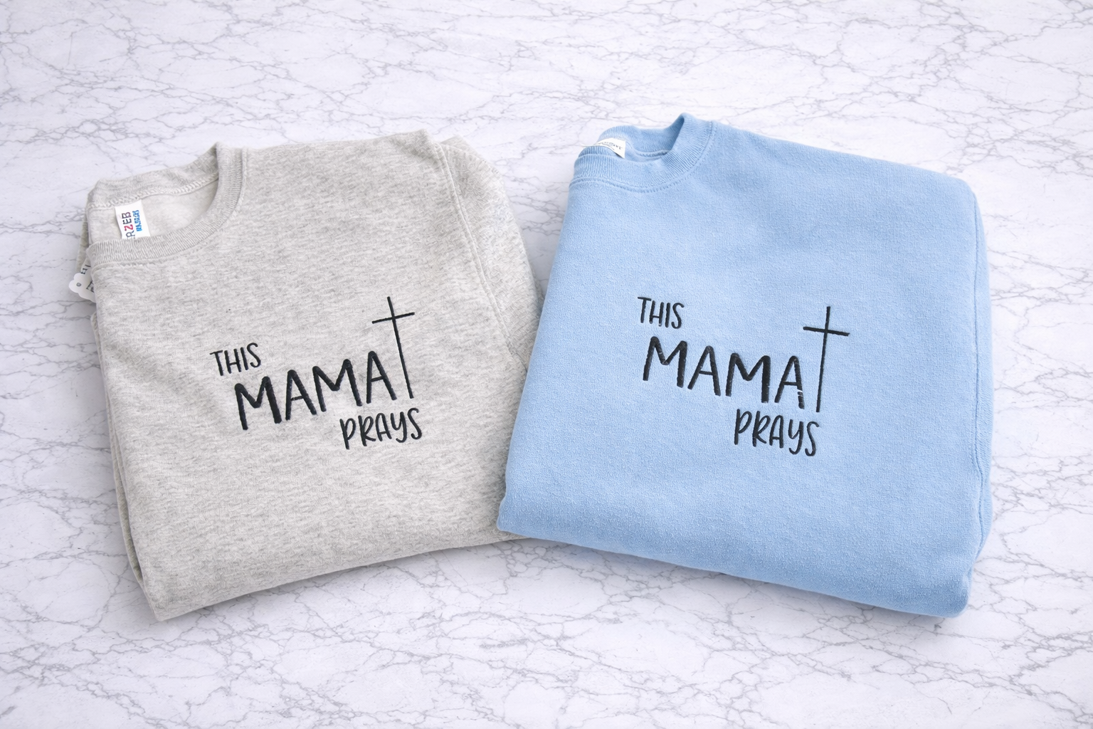 This Mama Prays Crewneck