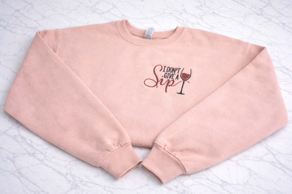 I Don’t Give a Sip Crewneck