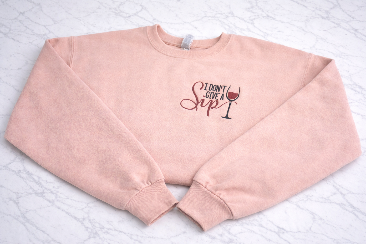 I Don’t Give a Sip Crewneck