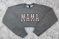 Basball/Softball Mama Applique Crewneck