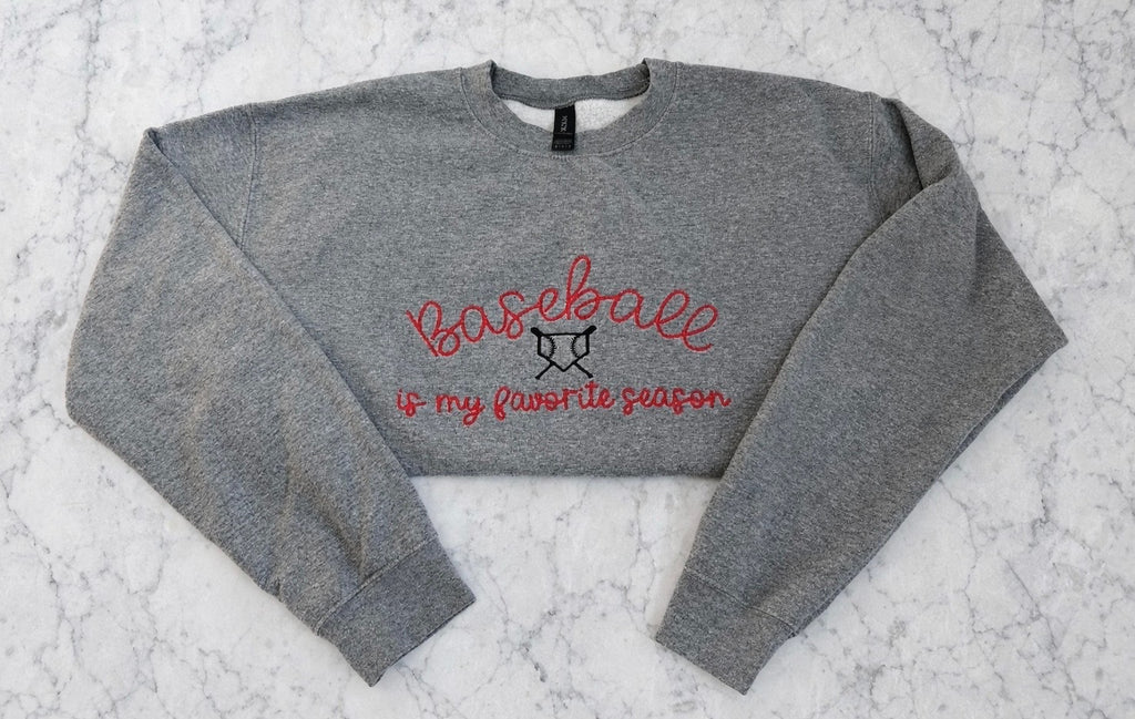 Baseball is My Favorite Season Crewneck