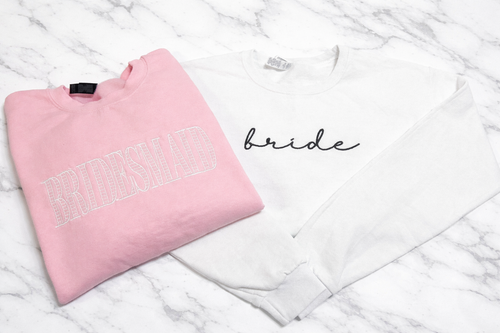 Bride Script Crewneck