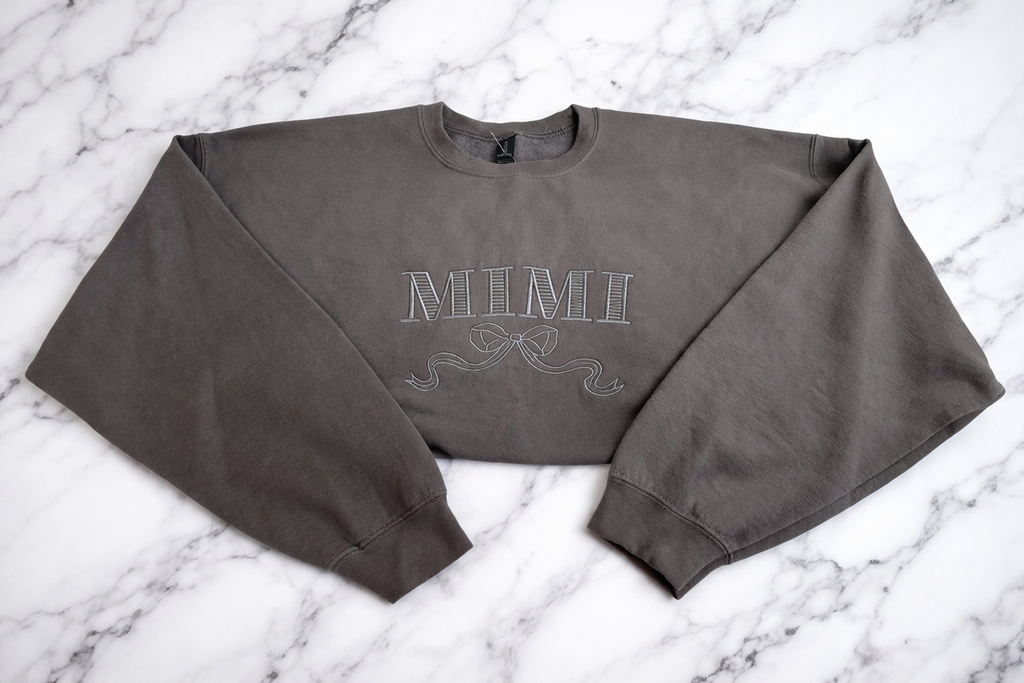 Mimi With Bow Crewneck