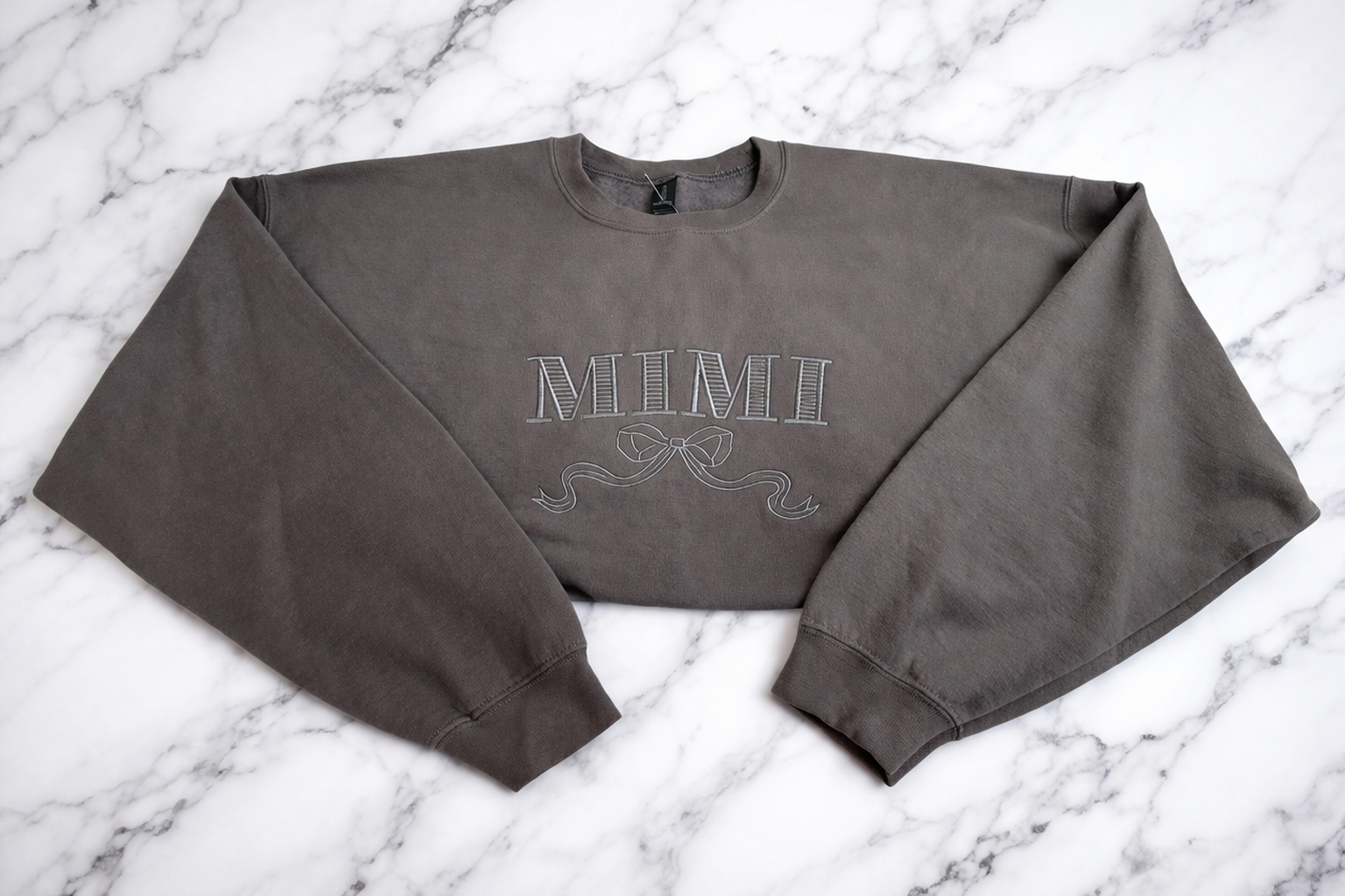 Mimi With Bow Crewneck
