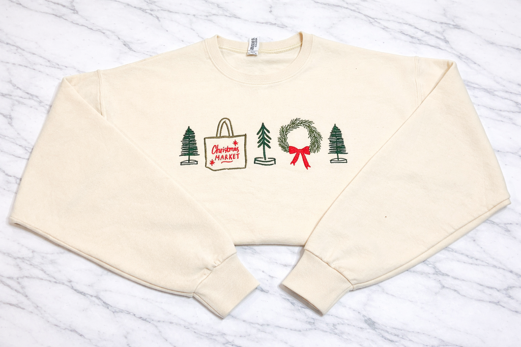 Christmas Market Crewneck