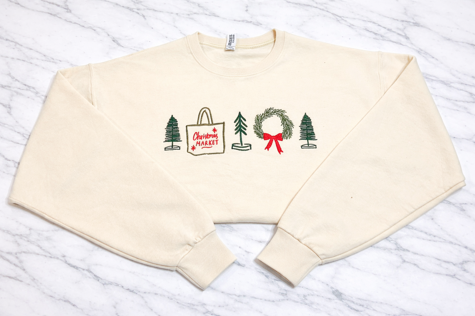 Christmas Market Crewneck