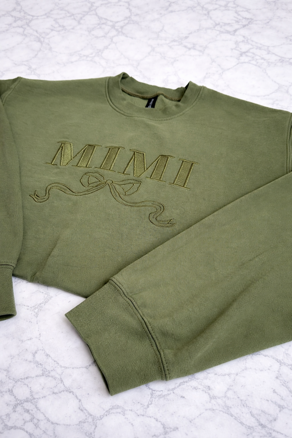 Mimi With Bow Crewneck