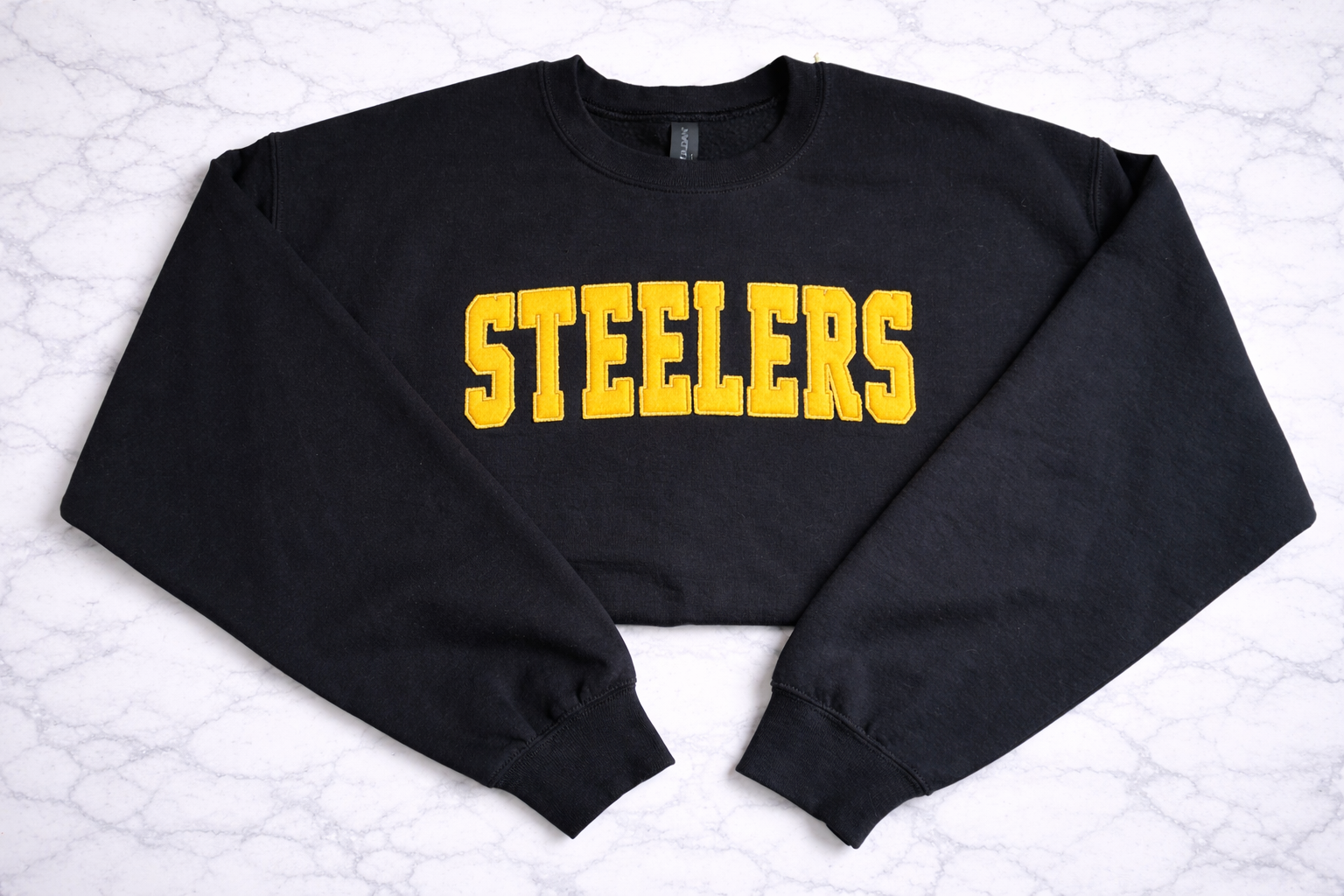 Steelers Appliqué Crewneck