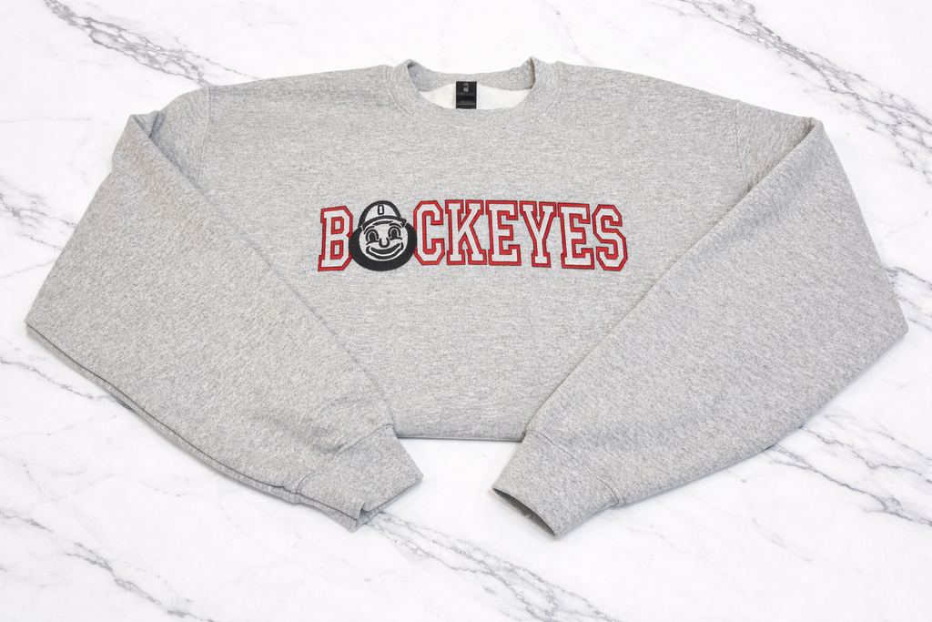 Buckeye Block Crewneck