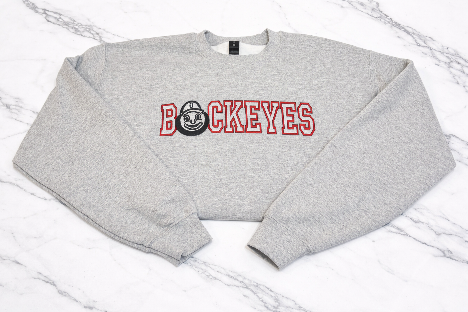 Buckeye Block Crewneck