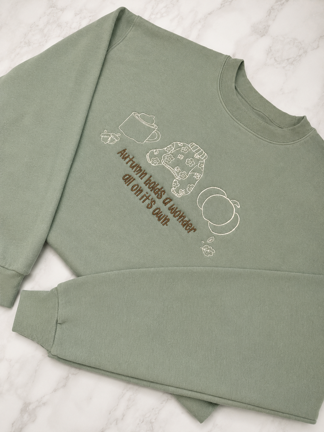 Autumn Holds a Wonder Crewneck