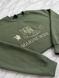 Marine Family Icon Crewneck
