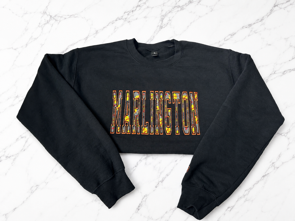 Custom School Name Softball Crewneck