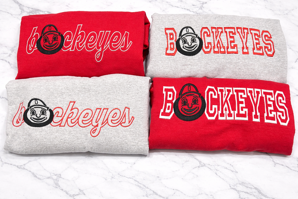Buckeye Block Crewneck