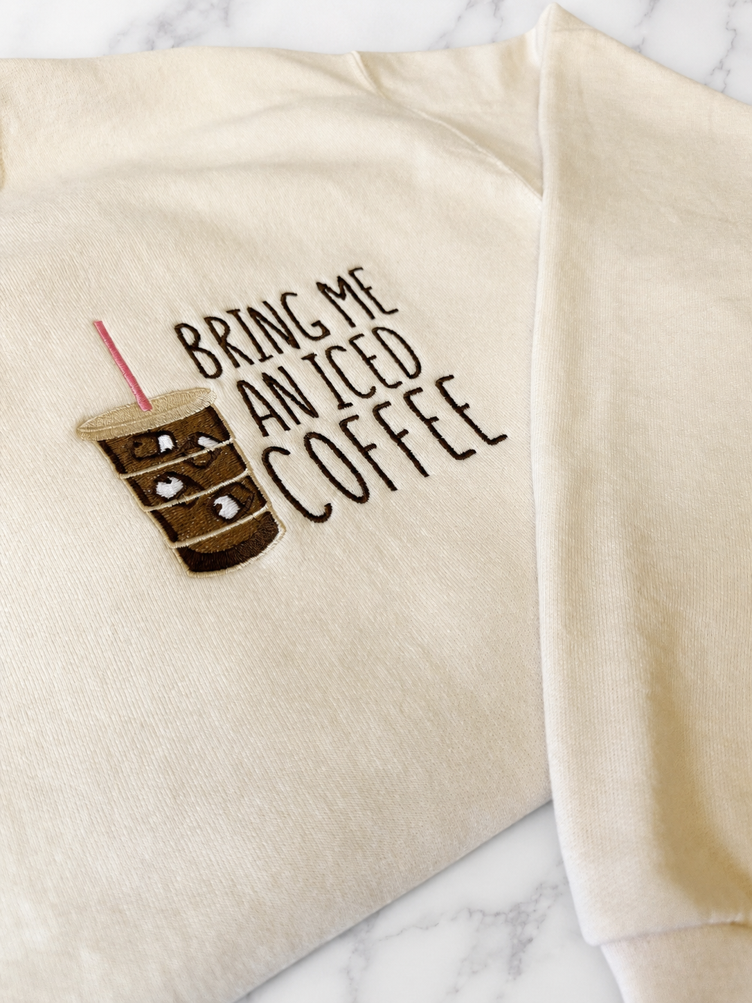 Bring Me an Iced Coffee Crewneck