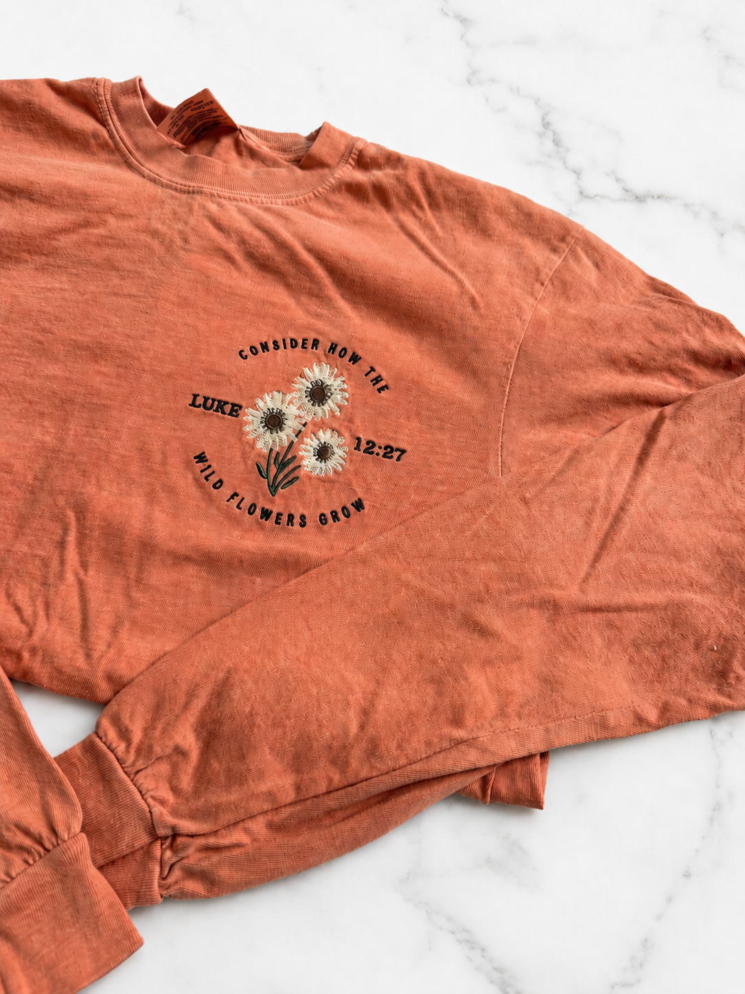 Consider The Wildflowers Long Sleeve Tee
