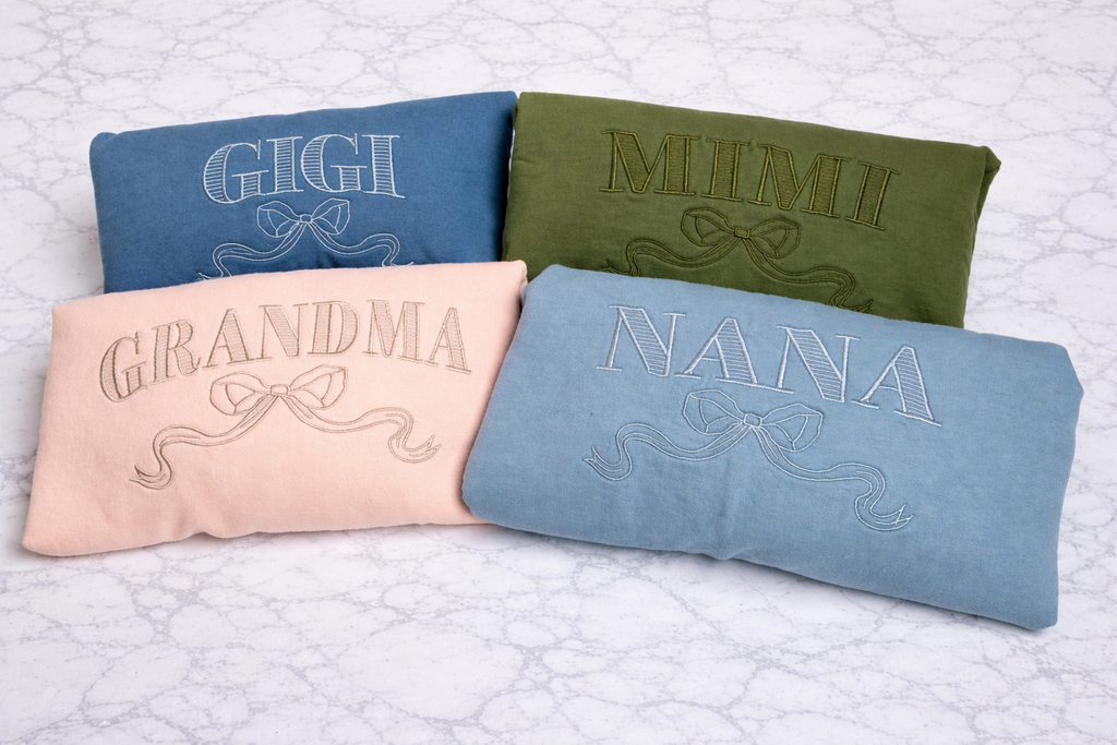 Nana With Bow Crewneck