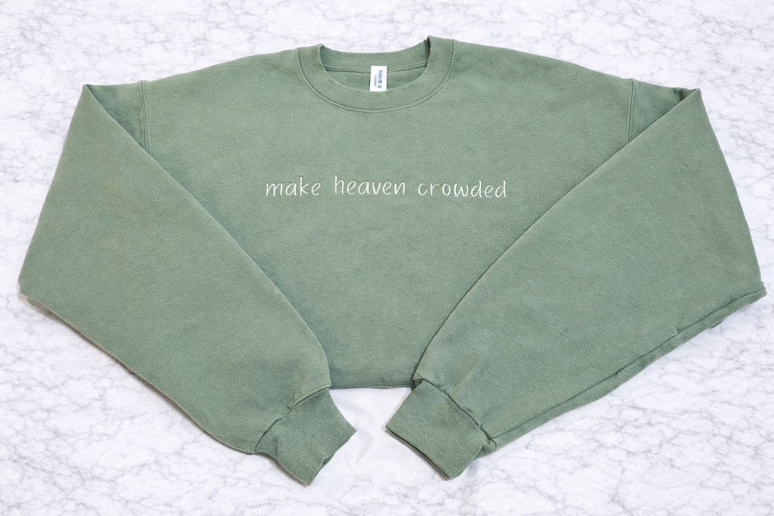 Make Heaven Crowded Crewneck